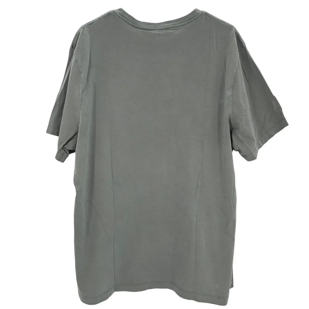 J. Crew Mens size XXL Broken in Short Sleeve Crewneck T-Shirt Green BW039 NEW